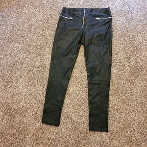 Killstar rexed out faux leather pants